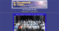Desktop Screenshot of congreso2007.ucla-mexico.org