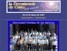 Tablet Screenshot of congreso2007.ucla-mexico.org